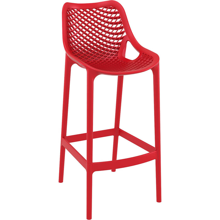 Siesta Air Bar Stool 75cm (Dry Bar Height) (Dry Bar Height) - Red