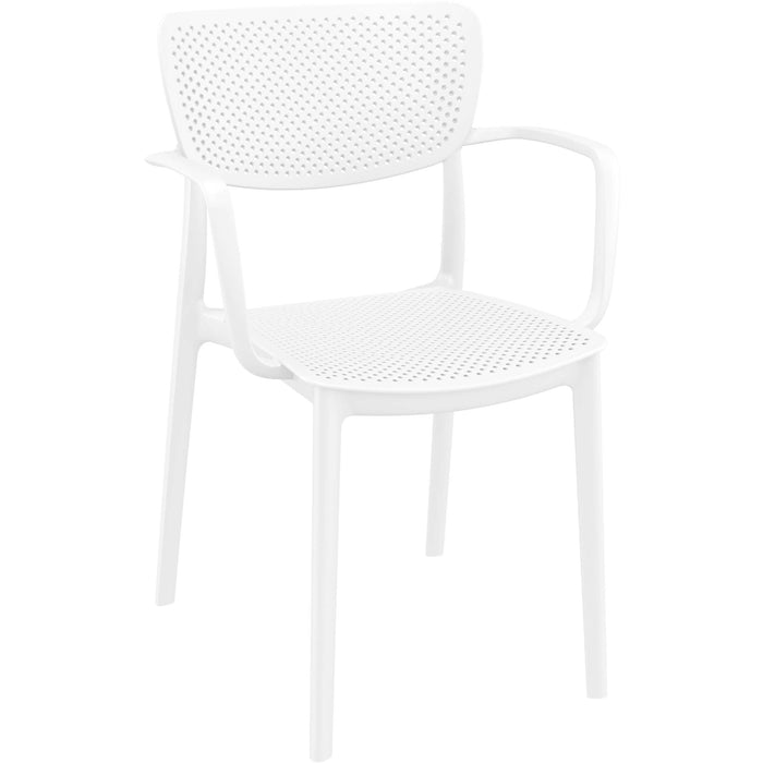 Siesta Loft Arm Chair - White