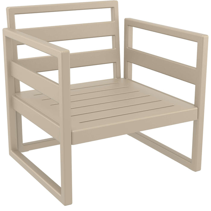 Siesta Mykonos Lounge Arm Chair - Taupe