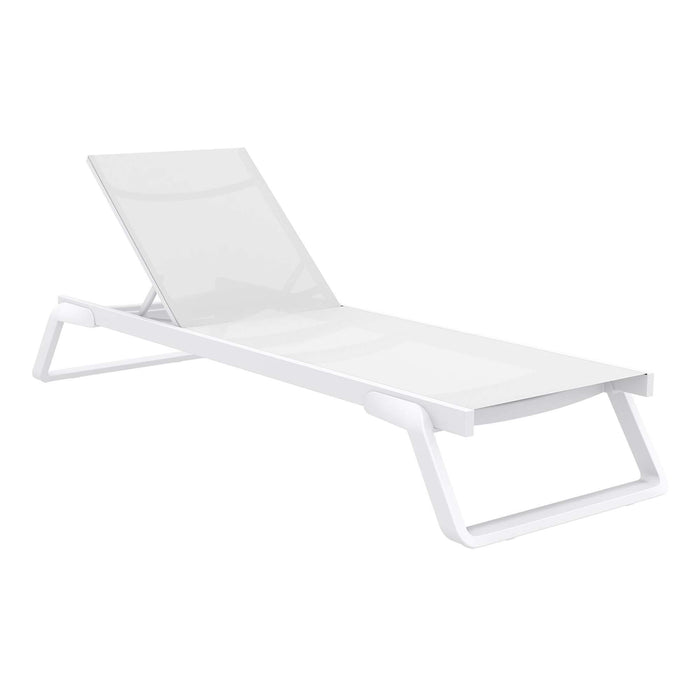 Siesta Tropic Sun Lounger White