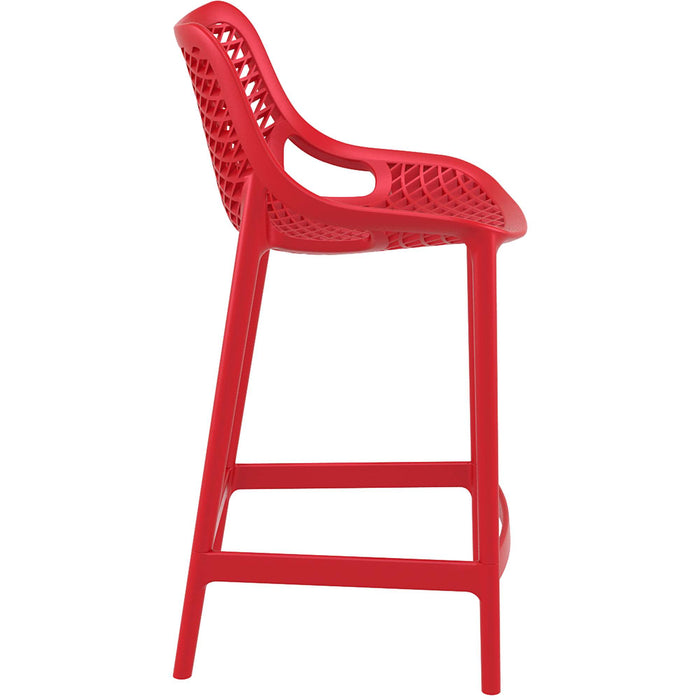 Siesta Air Bar Stool  65cm (Counter Height) - Red
