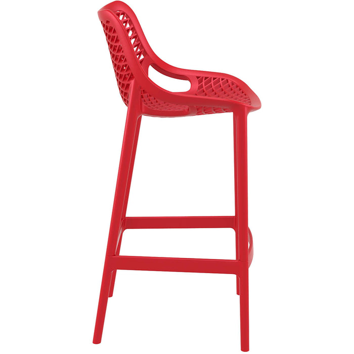 Siesta Air Bar Stool 75cm (Dry Bar Height) (Dry Bar Height) - Red