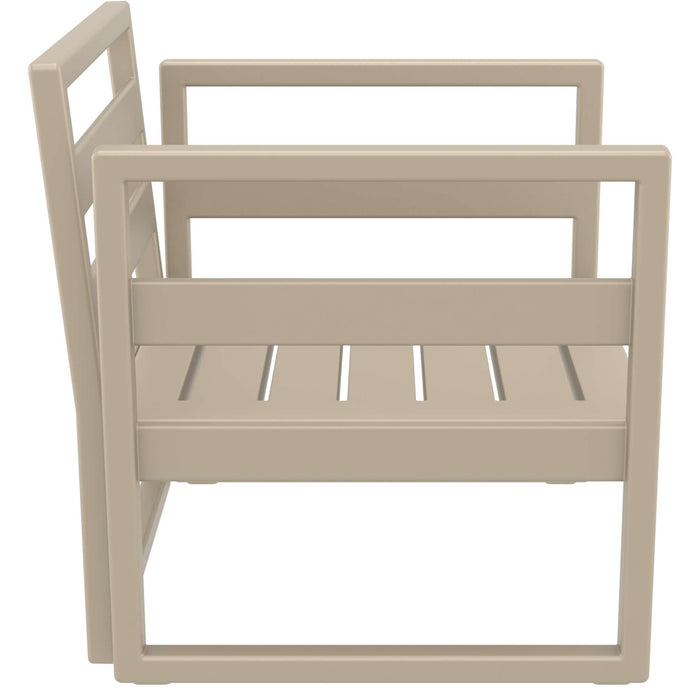 Siesta Mykonos Lounge Arm Chair - Taupe