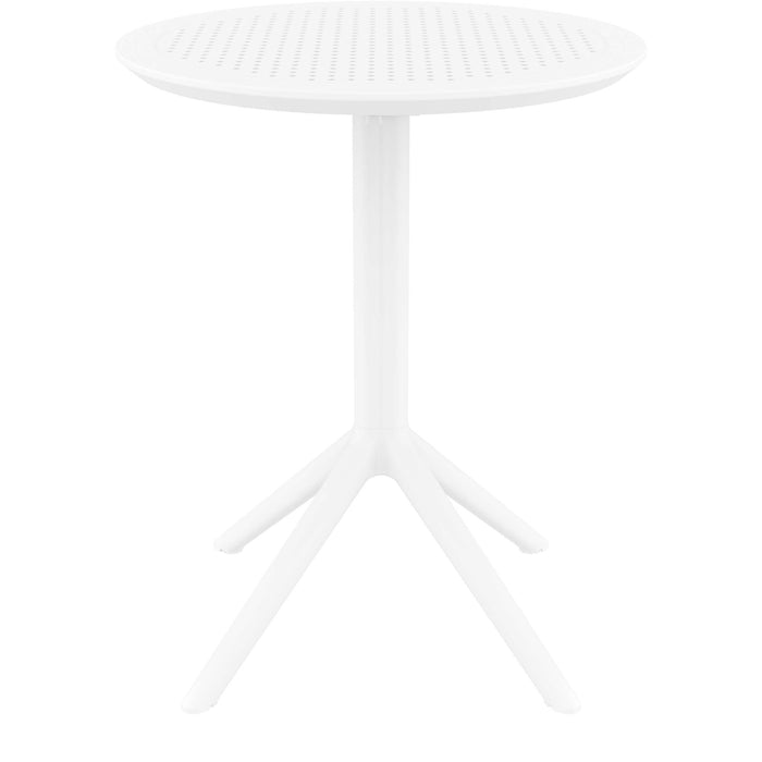 Siesta Sky Folding Table 60 Round - White
