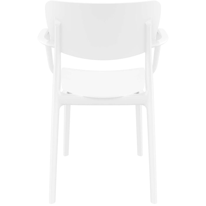 Siesta Lisa Arm Chair - White