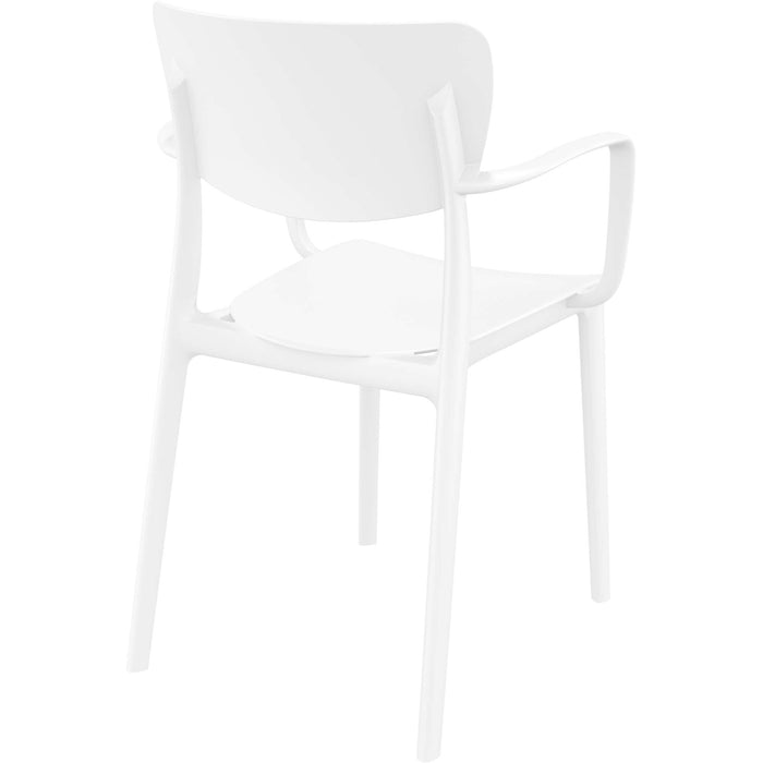 Siesta Lisa Arm Chair - White