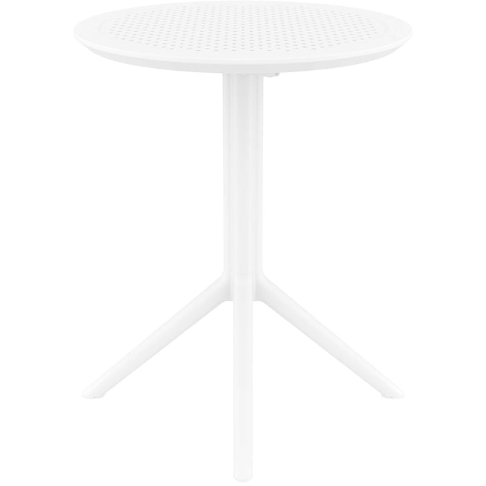 Siesta Sky Folding Table 60 Round - White
