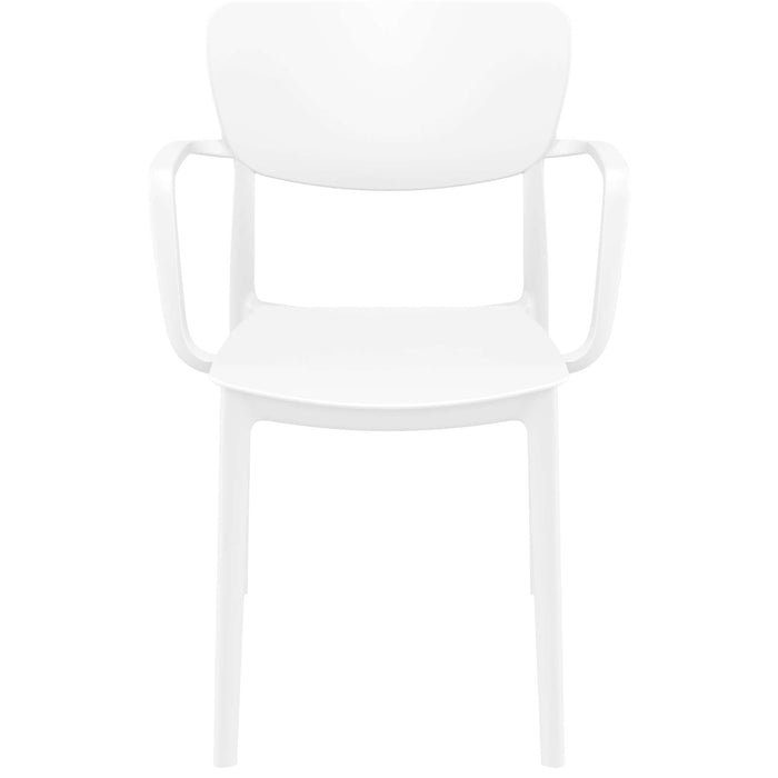 Siesta Lisa Arm Chair - White