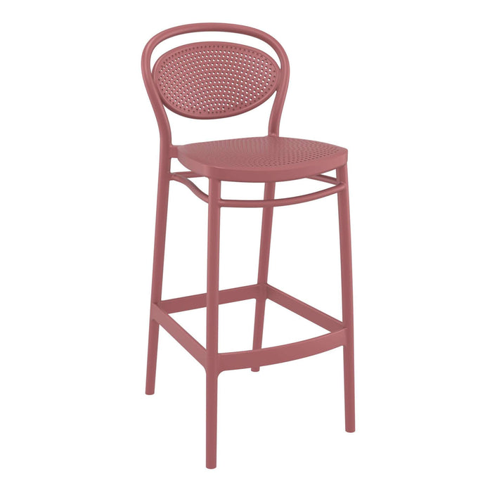 Siesta Marcel Bar Stool 75cm (Dry Bar Height) - Marsala
