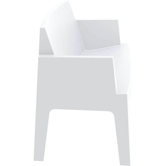 Siesta Box Sofa - White