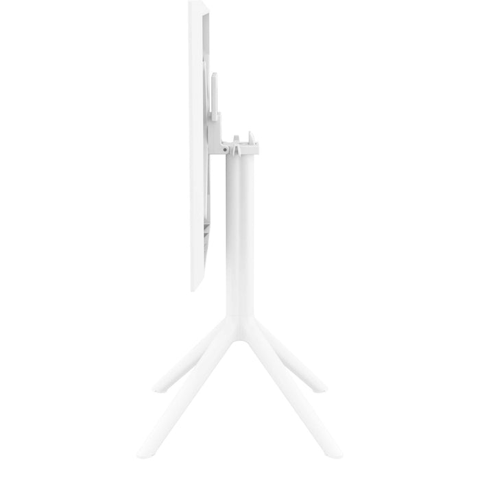 Siesta Sky Folding Table 60 Square - White