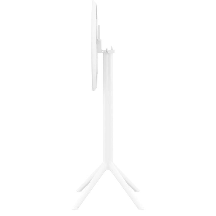 Siesta Sky Folding BAR Table 60 Round - White