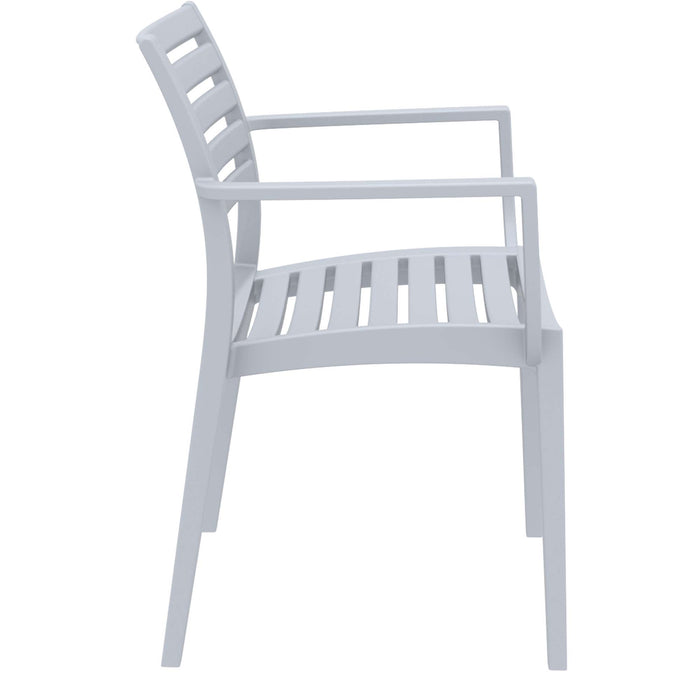 Siesta Artemis Arm Chair - Silver Grey