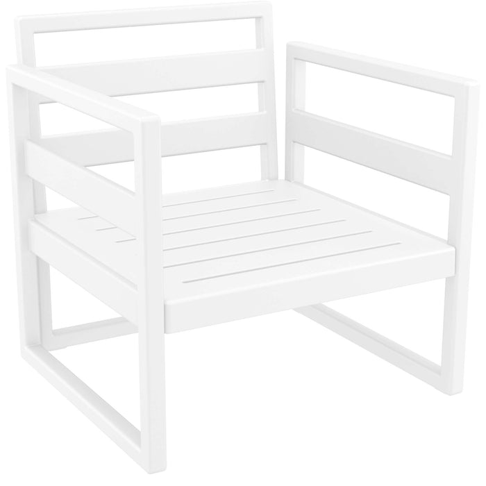 Siesta Mykonos Lounge Arm Chair - White