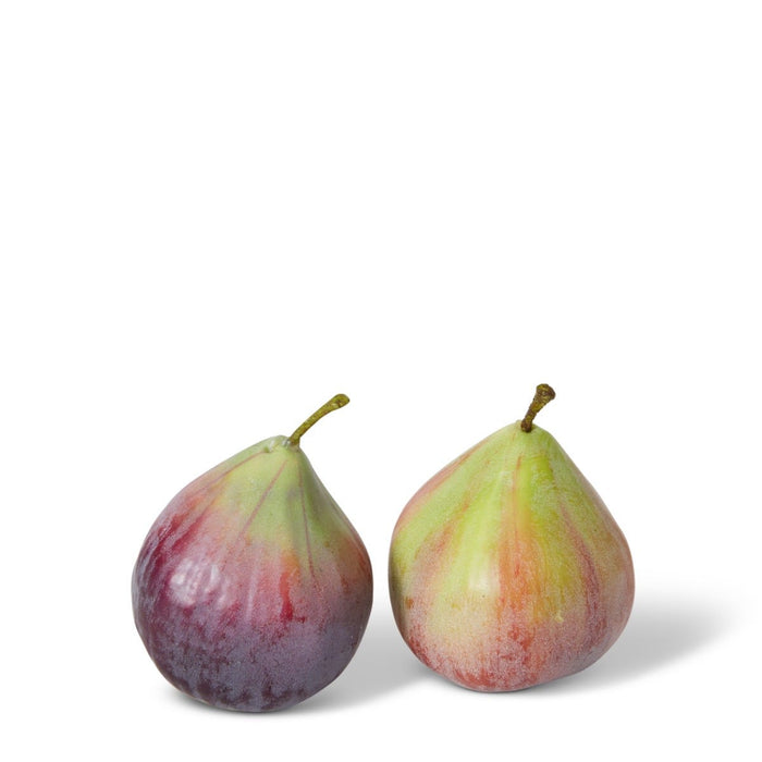 Fig Pack of 12 - Green Purple, 7cm (H)