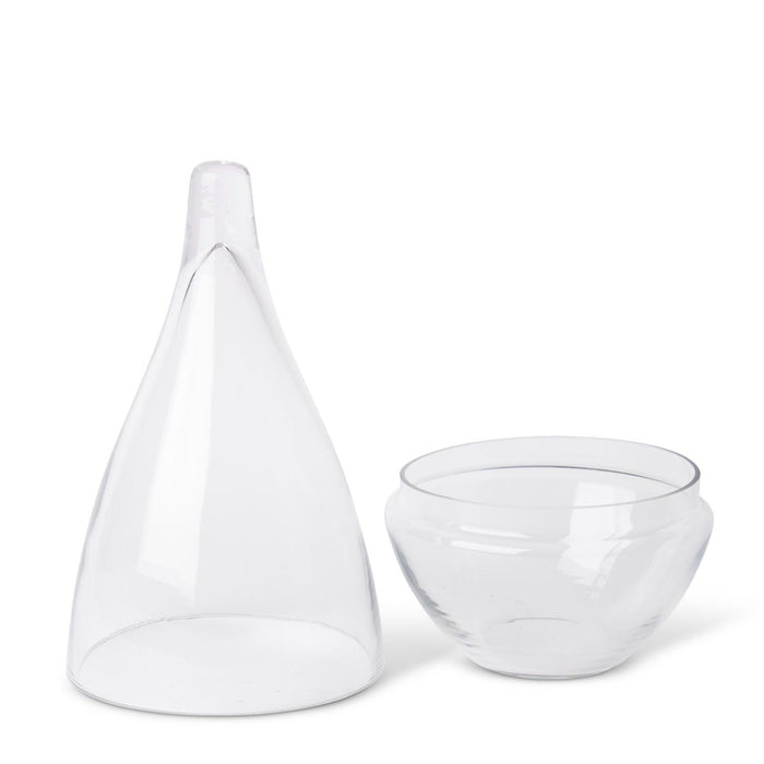 Tessa Tall Terrarium - Clear, 42cm (H)