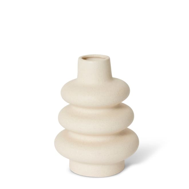 Skylar Vase - Cream, 19cm (H)