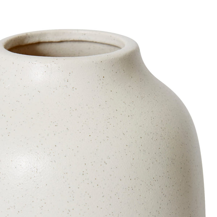 Damita Vase - White, 26cm (H)