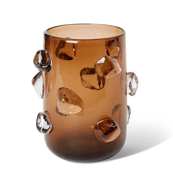 Isoke Vase - Brown, 23cm (H)