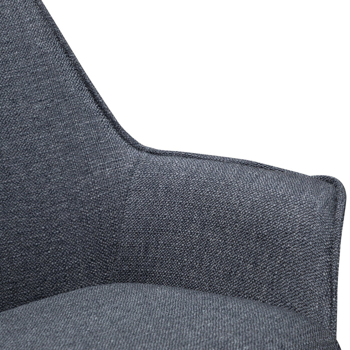 CDC2633-SE - Dining Chair - Charcoal Grey (Set of 2)