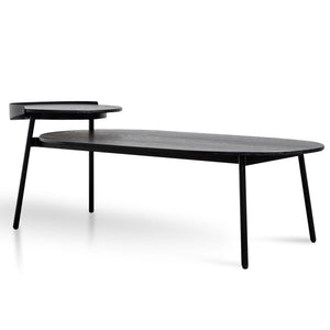 Modern Concepts Pena 1.47m Wooden Coffee Table - Full Black