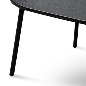 Modern Concepts Pena 1.47m Wooden Coffee Table - Full Black