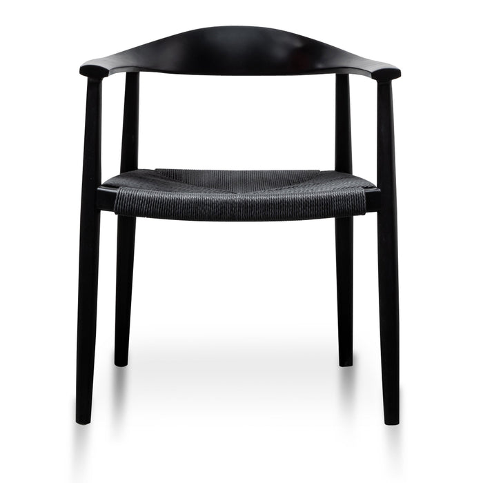 CDC6041-SD - Hans Wegner Replica - Full Black (Set of 2)