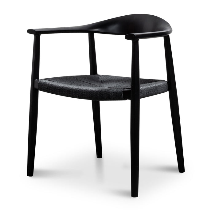 CDC6041-SD - Hans Wegner Replica - Full Black (Set of 2)