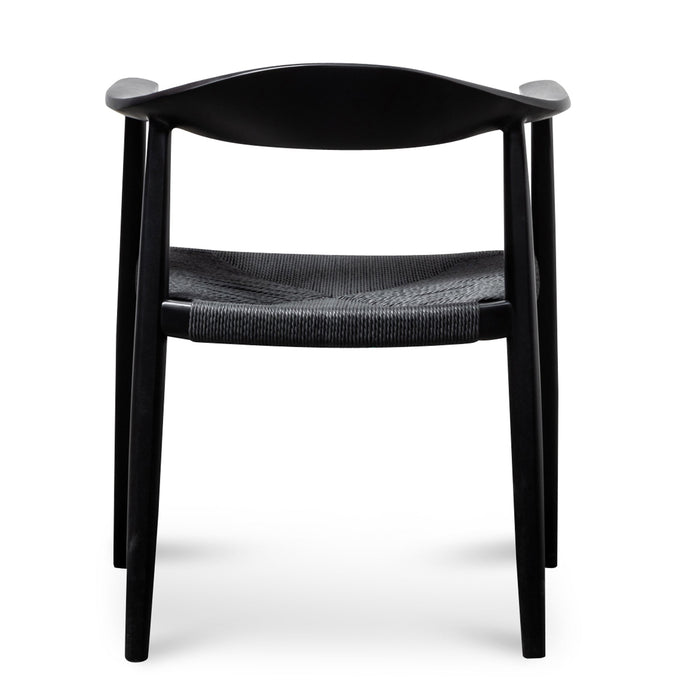 CDC6041-SD - Hans Wegner Replica - Full Black (Set of 2)