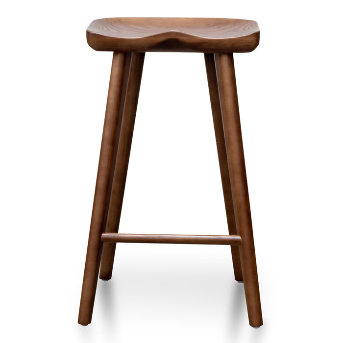 CBS2983-SU 65cm Wooden Bar stool - Walnut (Set of 2)