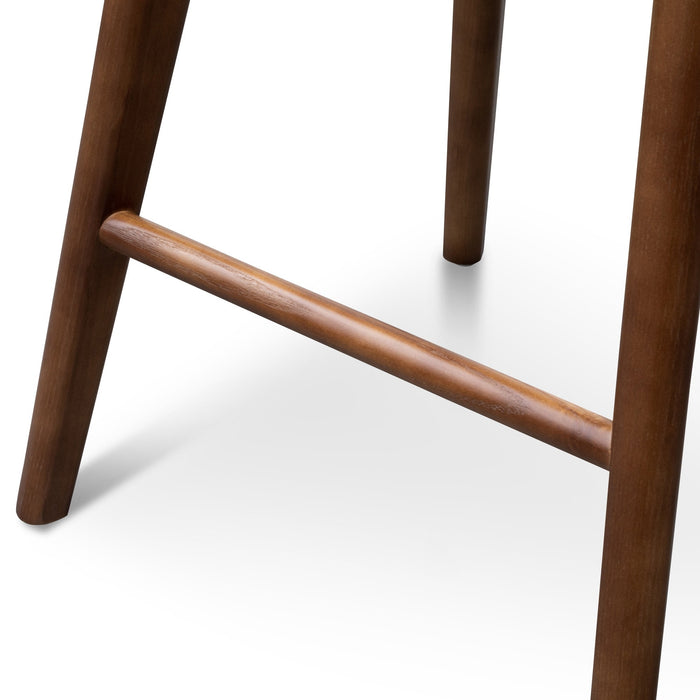 CBS2983-SU 65cm Wooden Bar stool - Walnut (Set of 2)