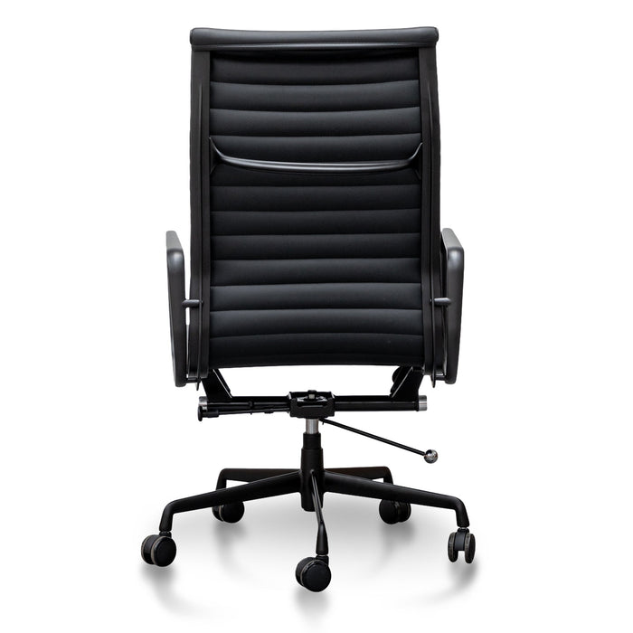 COC2970-YS - Executive Leather Office Chair - Full Black