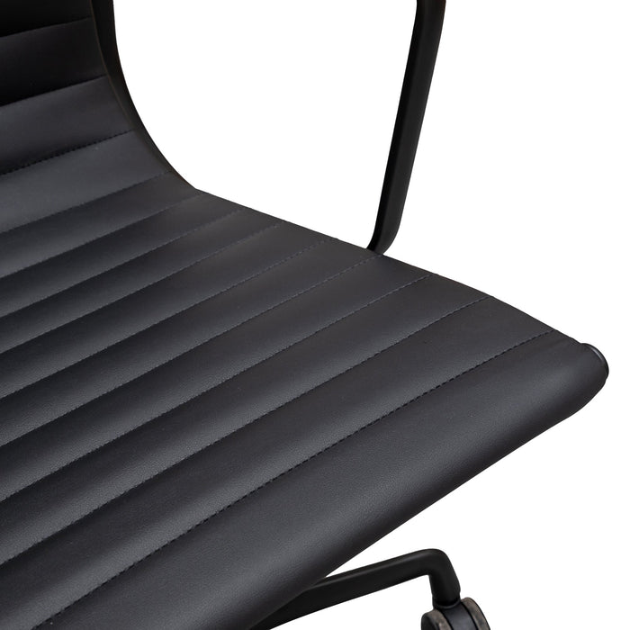 COC2970-YS - Executive Leather Office Chair - Full Black