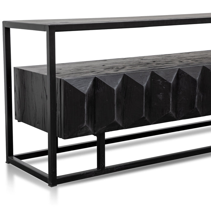 CTV2924-NI 1.8m Entertainment TV Unit - Full Black