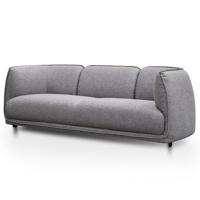 CLC2875-KSO 3 Seater Fabric Sofa- Graphite Grey