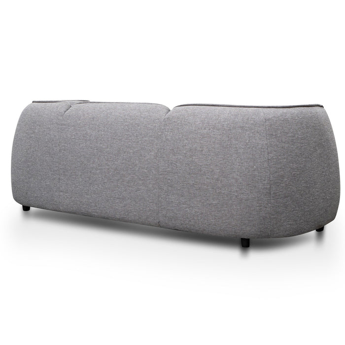 CLC2875-KSO 3 Seater Fabric Sofa- Graphite Grey