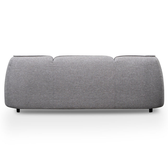 CLC2875-KSO 3 Seater Fabric Sofa- Graphite Grey