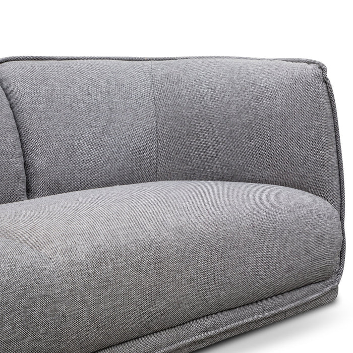 CLC2875-KSO 3 Seater Fabric Sofa- Graphite Grey