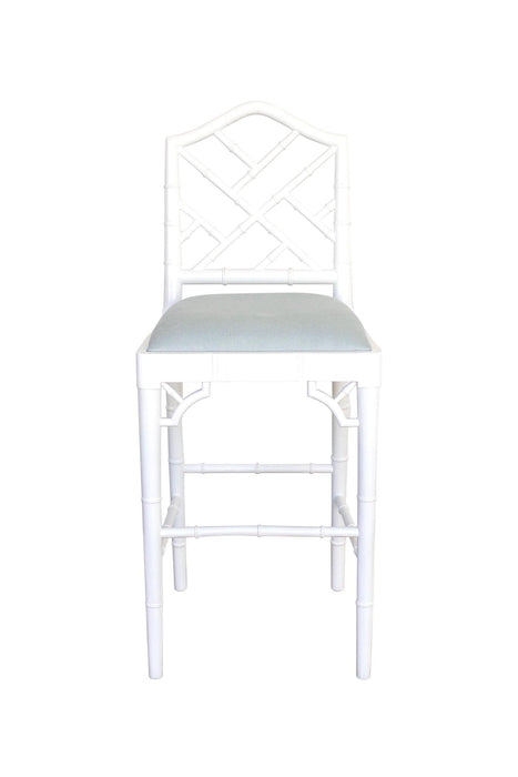 Chippendale Counter Stool - White