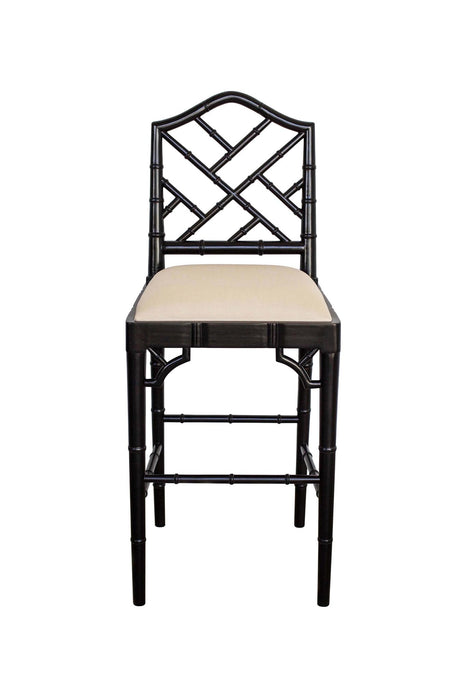 Chippendale Counter Stool - Black