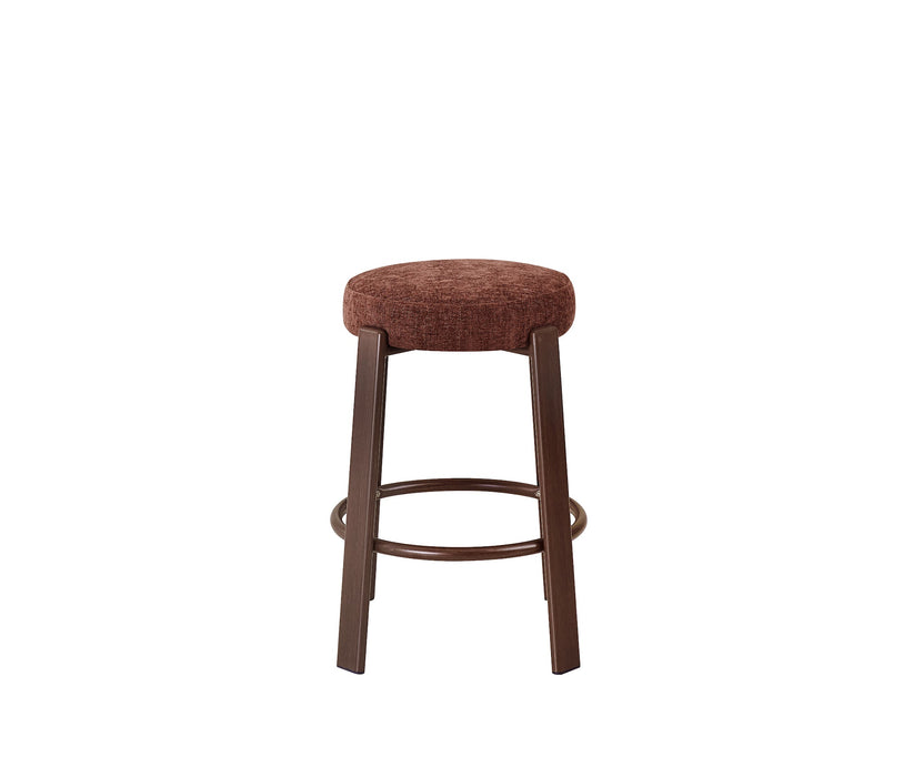Brighton Bar Stool Rust / Walnut (Set of 2)