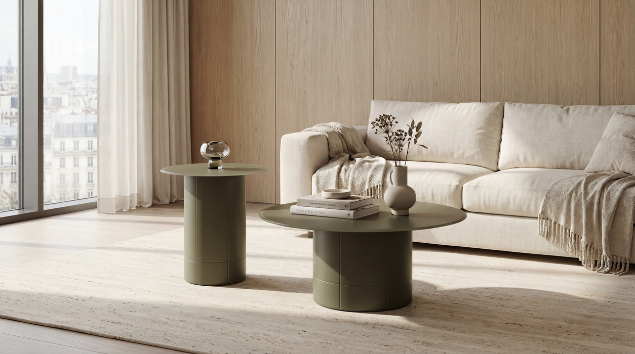 Juno Coffee Table Matte Khaki