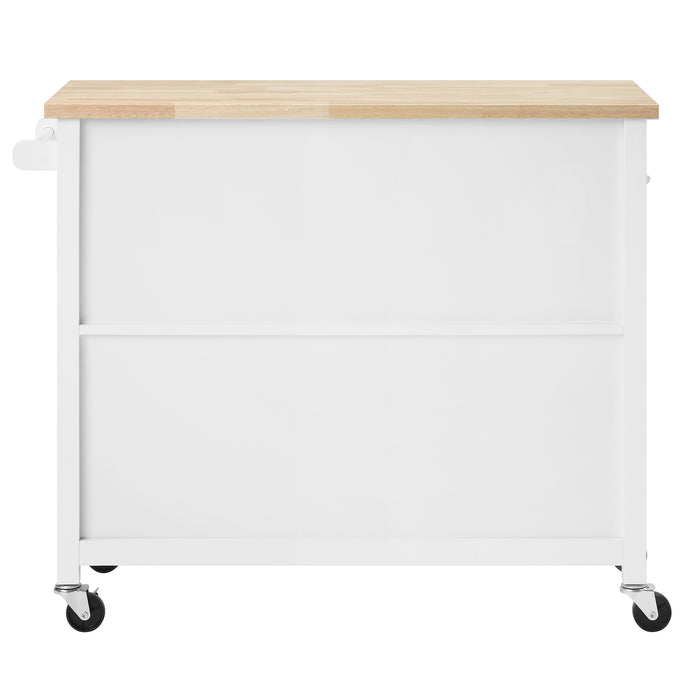 Hampshire 2 Drawer 2 Door Kitchen Storage Trolley