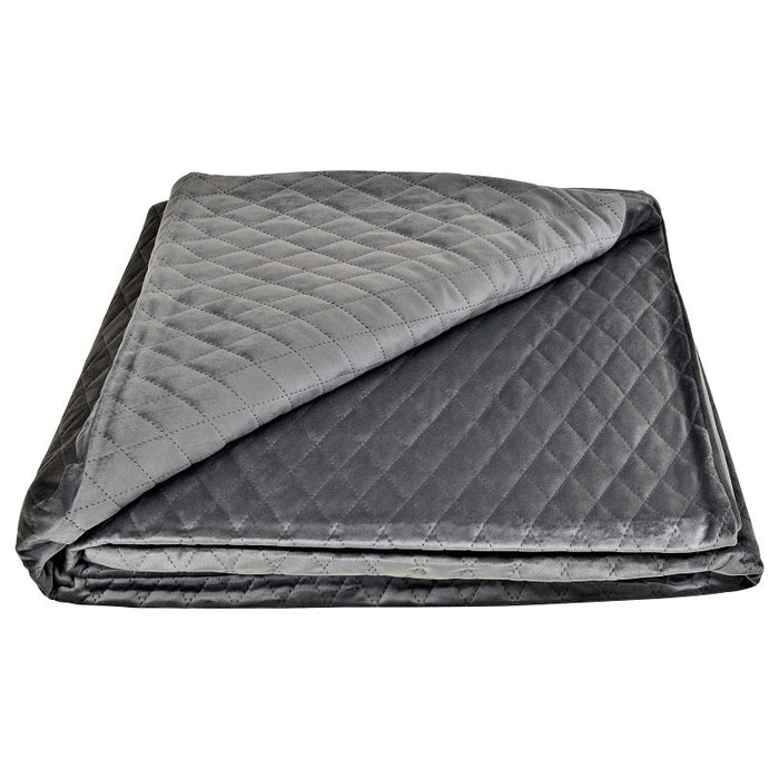 Bolero Coverlet Grey