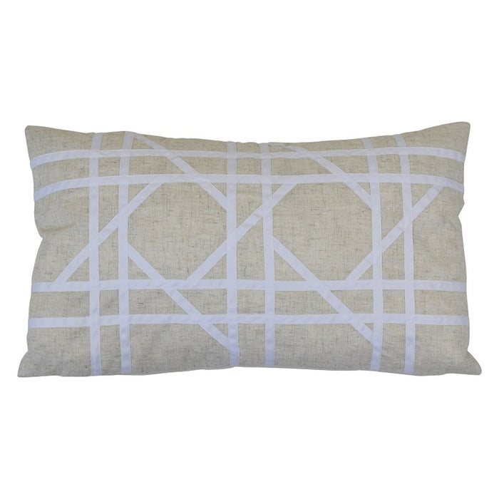 Riviera Natural Rect. Cushion