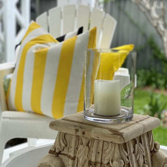 Capri Yellow Cushion