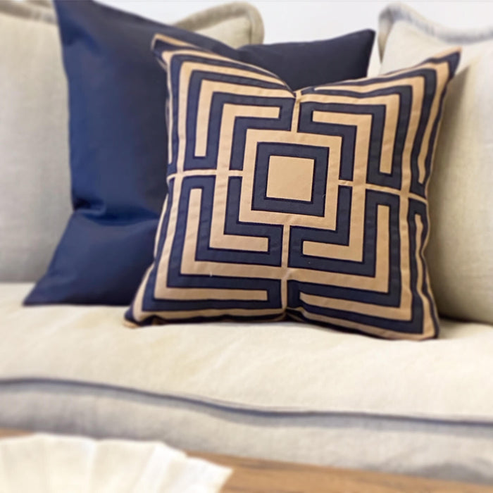 Acapulco Navy Cushion