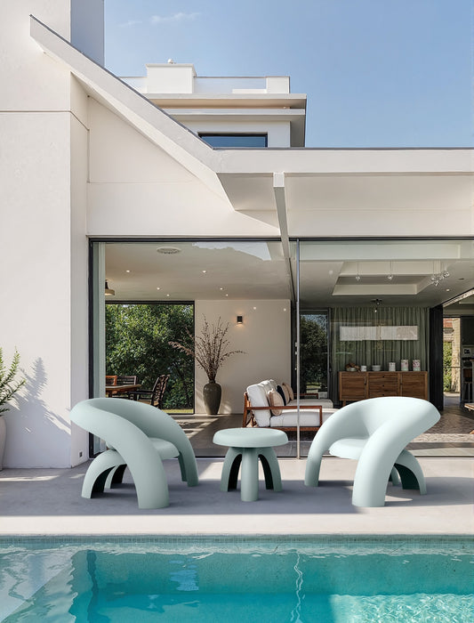 Byron Outdoor Chair Celadon Green (Set of 2)