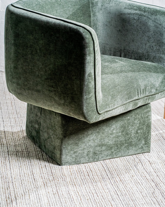 Chavelle Swivel Occasional Chair Olive