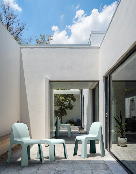 Byron Outdoor Side Table Celadon Green